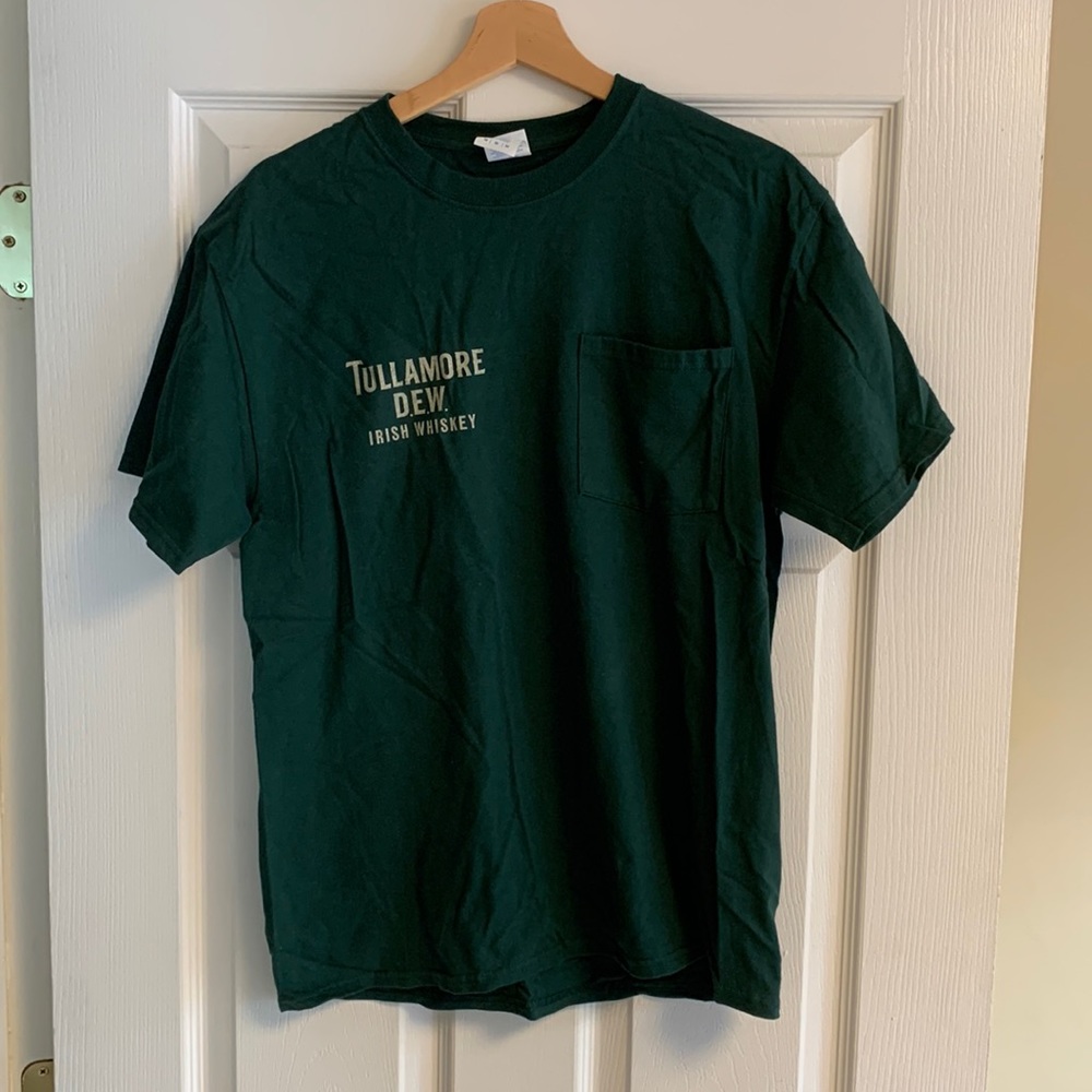 Tullamore D.E.W. green t-shirt, medium